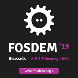 Tasks Support, FOSDEM Talk and More